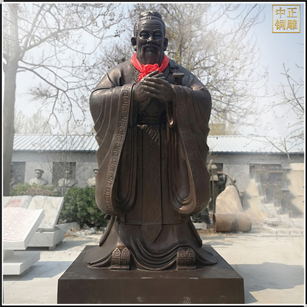 純銅孔子雕塑鑄造價(jià)格.jpg