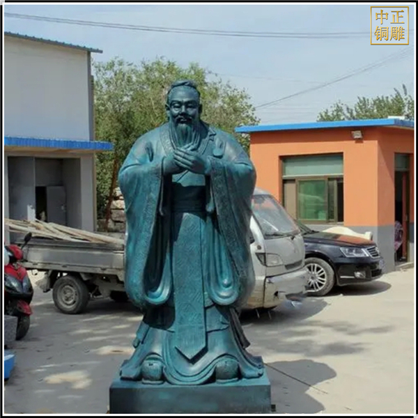 加工鑄造孔子銅像